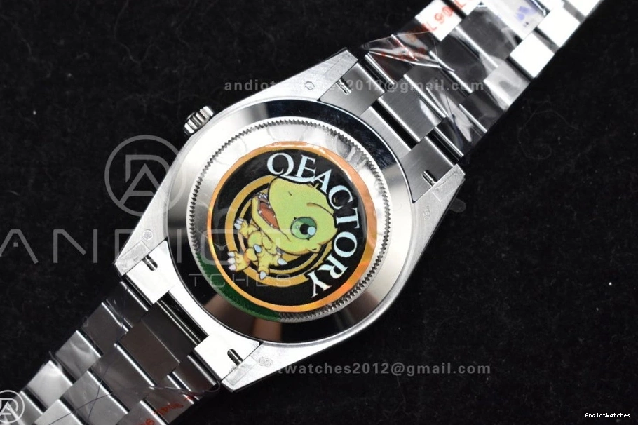 Dial V4 724 Weight) Edition SS QF Practical Blue (Gain A2836 DayDate 904L Bracelet Black Best Steel on 40 President 0419